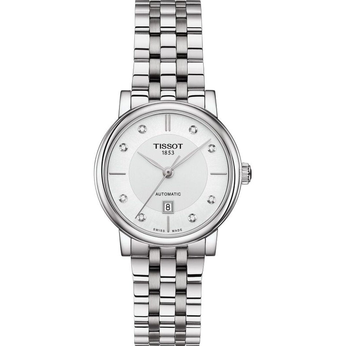 Ladies' Watch Tissot CARSON AUTOMATIC W-DIAMONDS (Ø 30 mm)