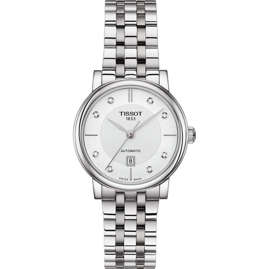 Ladies' Watch Tissot CARSON AUTOMATIC W-DIAMONDS (Ø 30 mm)