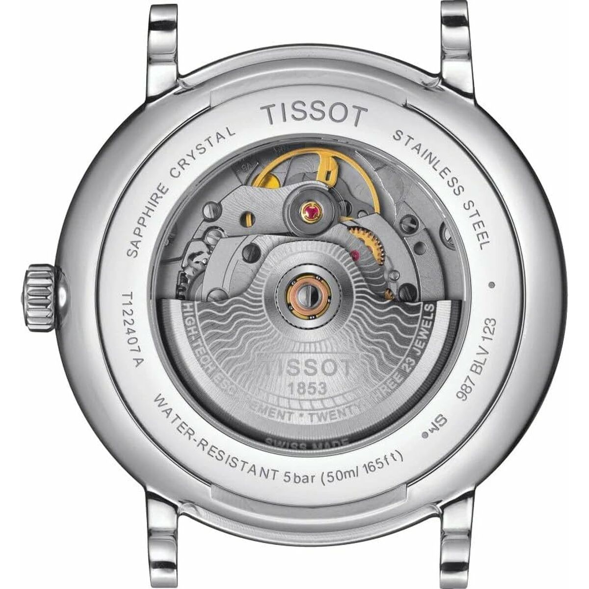 Men's Watch Tissot CARSON AUTOMATIC POWERMATIC 80 (Ø 40 mm)-6