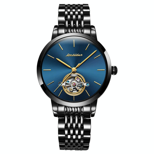NNEDSZ Waterproof Automatic Mechanical Watch For Women With Simple Hollow Design